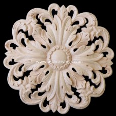 FLR-35:  Fret Leaves Rosette Flower